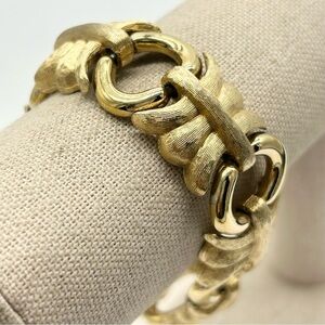 Givenchy Vintage Gold Link Bracelet